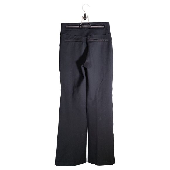 Spanx The Perfect Pant Hi-Rise Flare Wide Leg Trouser 20252Q Black Womens Small - Picture 2 of 5